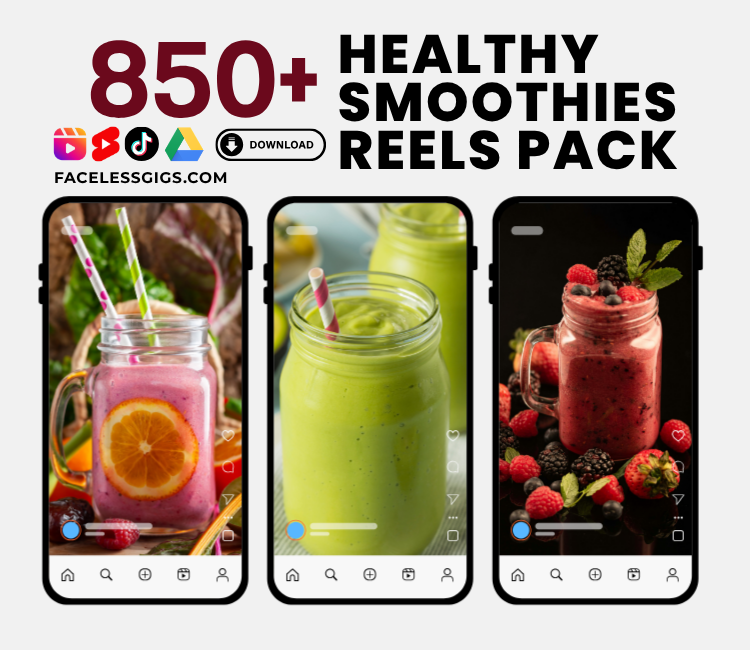 Healthy Smoothies Reels Pack