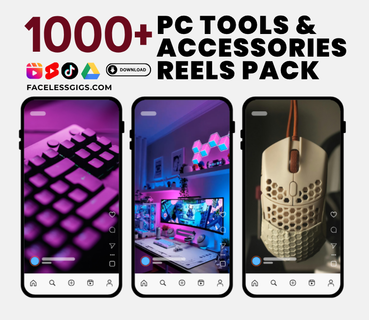 PC Studio & PC Tools Reels Pack