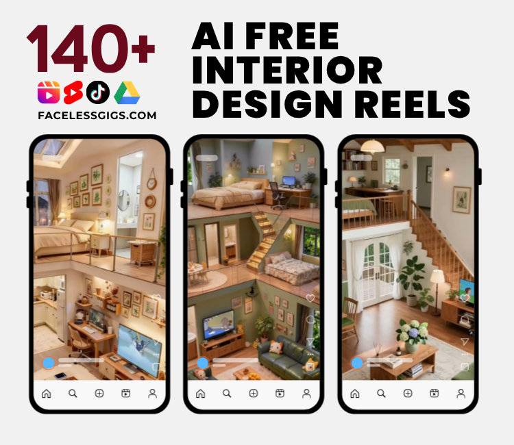 AI Free Interior Design Reels
