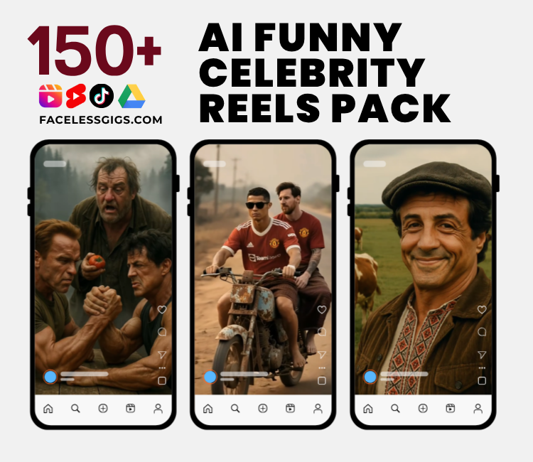 AI Funny Celebrity Reels Pack