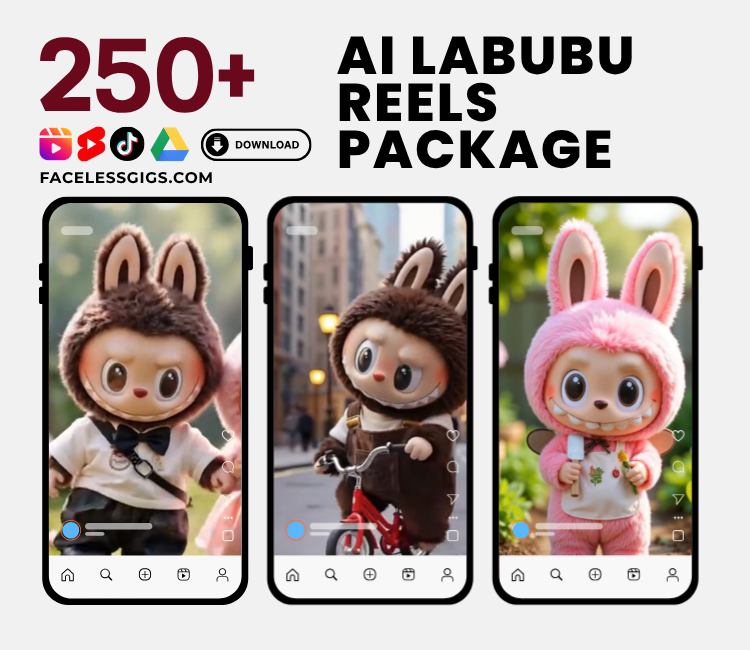 AI Labubu Reels Package