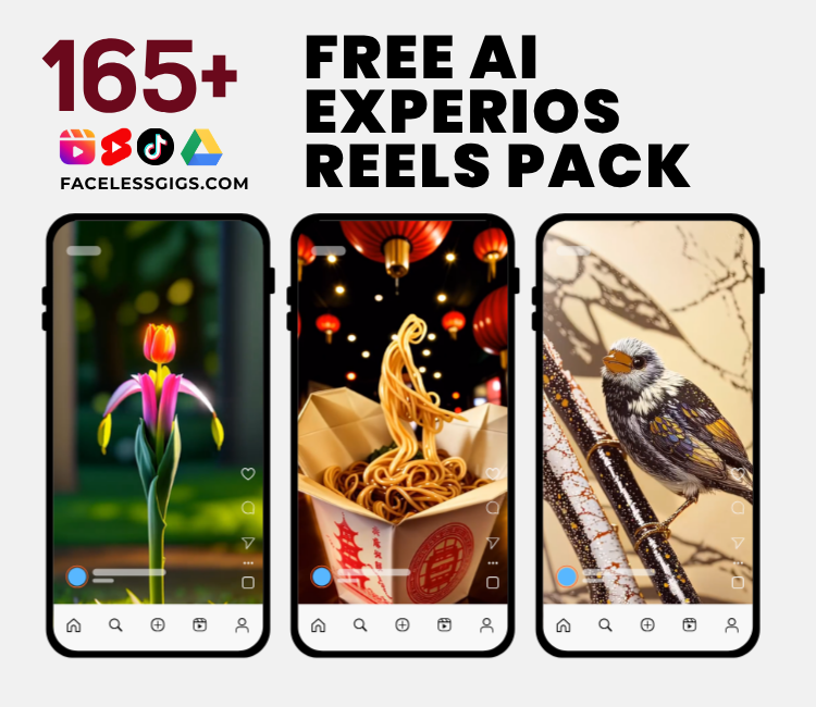 Free AI Experios Reels Pack